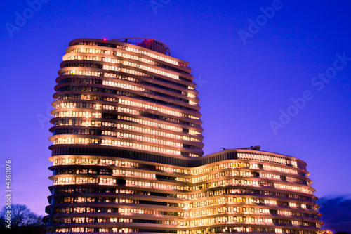 Photo: Office Blue Hour Office Blue Hour