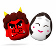 JapaneseDemonAndOkame