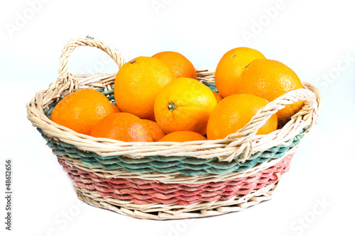 Photo: Oranges and juice Oranges and juice