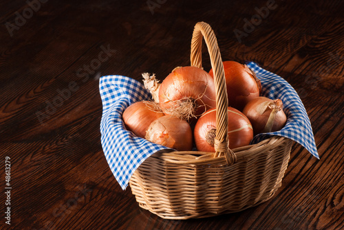 Photo: Onion basket Onion basket