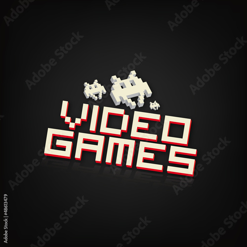 Vector: Retro video games Retro video games