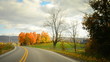 Time lapse of a drive through a hilly twisty road