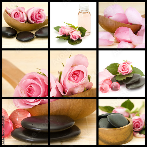 Photo: spa collage spa collage