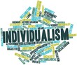 Word cloud for Individualism