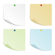Сolored sheets of paper
