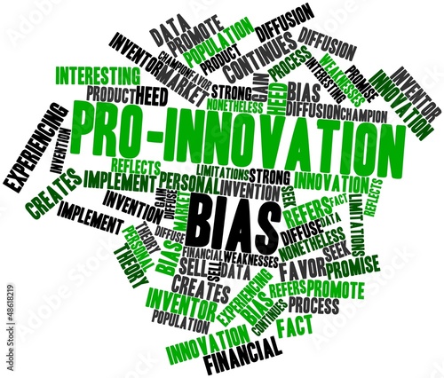 Illustration: Word cloud for Pro-innovation bias Word cloud for Pro-innovation bias