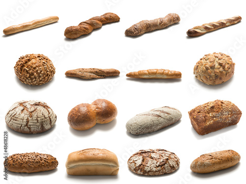 Photo: Brot Freigestellt mit Pfaden. Brot Freigestellt mit Pfaden.