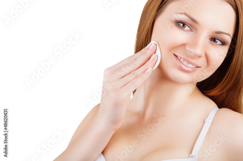 Photo: Make-up removal Make-up removal