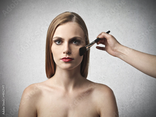 Photo: model make-up model make-up