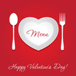 Valentine's-menu