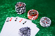 Jetons und Spielkarten