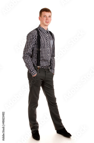 Photo: Portrait of a young man Portrait of a young man