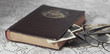 Old- fashioned album with old photos