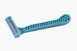 Close-up of a twin blade razor