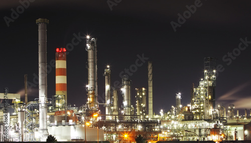 Photo: Oil refinery - petrochemical industry Oil refinery - petrochemical industry