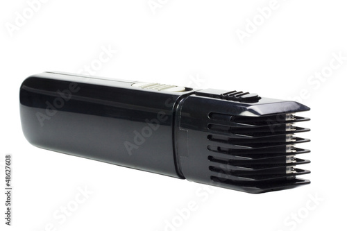 Photo: Close-up of an electric razor Close-up of an electric razor