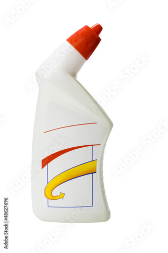 Photo: Close-up of a detergent bottle Close-up of a detergent bottle