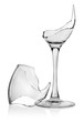 Photo: Broken wine glass Broken wine glass