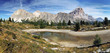 Passo Falzarego in Italy dolomites mountain