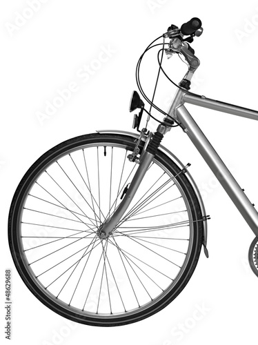 Photo: Part of bike isolated ( clipping path) Part of bike isolated ( clipping path)