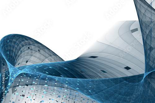 Illustration: Abstract business science or technology background Abstract business science or technology background