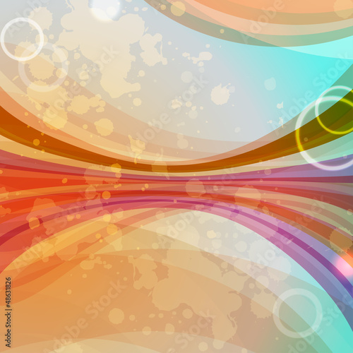 Vector: Retro abstract background Retro abstract background