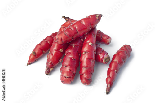 Photo: Fresh red New Zealand yams Fresh red New Zealand yams