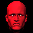red with anger