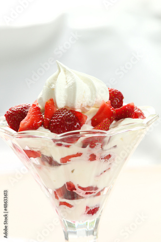 Photo: Strawberry dessert Strawberry dessert