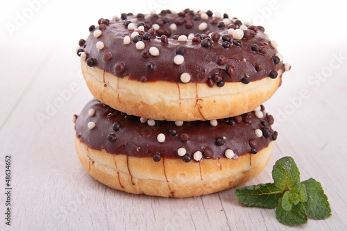 Photo: chocolate donuts chocolate donuts