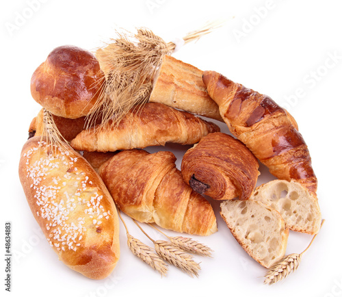 Photo: assortment of bread and pastries assortment of bread and pastries