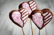 Photo: Valentine cookie pops Valentine cookie pops