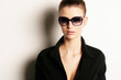 Sexy Model mit Sonnenbrille