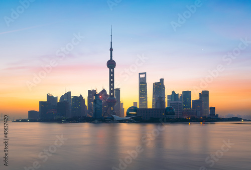 Photo: Shanghai skyline Shanghai skyline