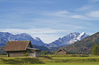 Foto: Heuhüttenlandschaft Heuhüttenlandschaft