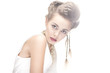 beauty woman with stylish makeup