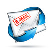 Vector: email internet email internet