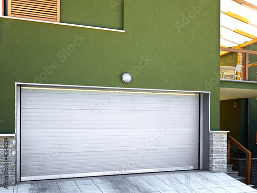 Photo: Garage door Garage door
