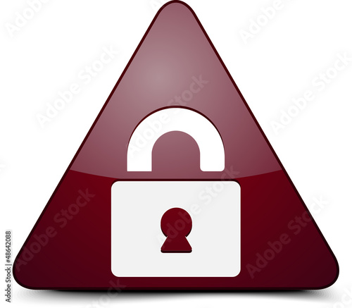 Illustration: Lock warning Lock warning