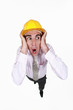 Horrified builder