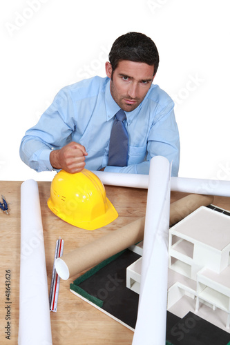 Photo: Angry architect Angry architect
