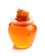 Photo: Honey with honeycomb Honey with honeycomb