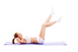 woman doing exercises