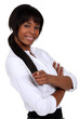 Woman smiling