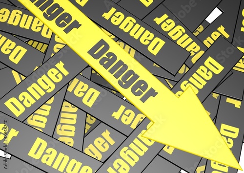 Illustration: Danger banner Danger banner