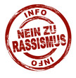 Nein zu Rassismus