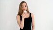 Video: Girl with mobile phone Girl with mobile phone
