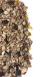 Muesli, fruta y cereales, desayuno