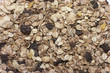 Fondo gastronomía, muesli