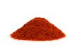 Detailaufnahme Paprika Pulver freigestellt